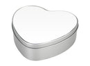 Caja Metálica Corazón Sublimación