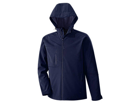 Chaqueta c/Gorro Softshell Hombre Manga