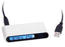 HUB USB con Reloj Digital