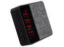 BT Altavoz-Radio FM-Reloj-Alarma