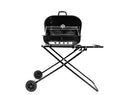 Parrilla plegable con Ruedas