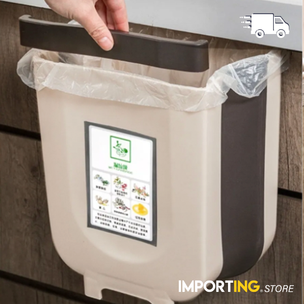 Papelera Cubo de Basura Plegable para Cocina