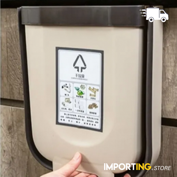 Papelera Cubo de Basura Plegable para Cocina