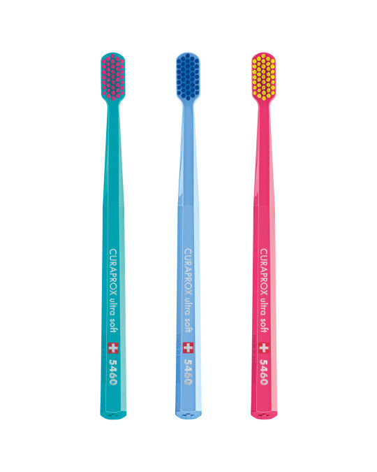 Set  3 Cepillos Curaprox Ultra Soft 5460